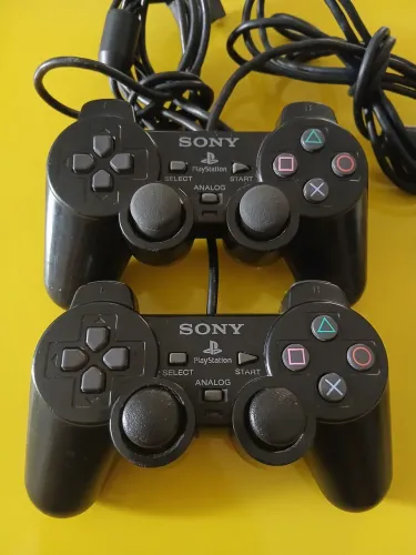 CONTROLES PS2 ORIGINAIS - FUNCIONANDO PERFEITO