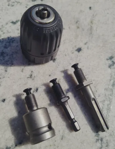 Adaptador mandril furadeira martelete parafusadeira