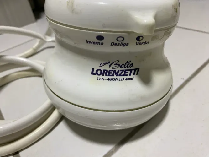 Chuveiro lorenzetti Bello 220v - usado