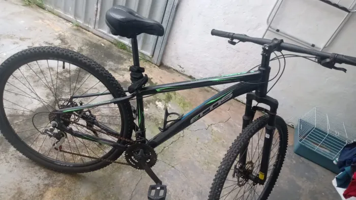 Bicicleta Aro 29, 21v Freios Disco C/ Suspensão