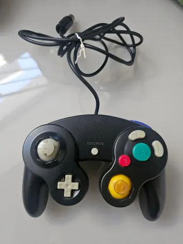 Controle game cube preto 