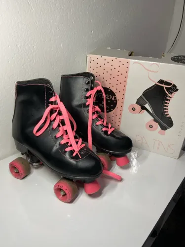 Patins Quad Weekend Bel Sports Retrô - Tam 38 (Completo na Caixa + Chave)