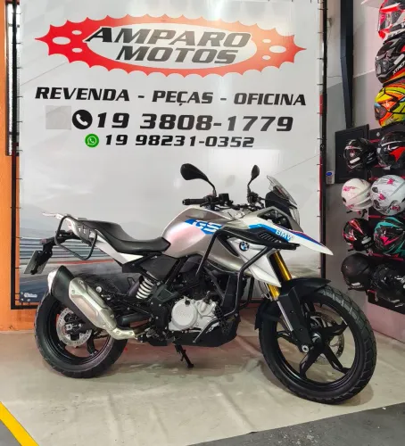 BMW G 310 GS 2020 Branca, baixo km e todas as revisões em dia!