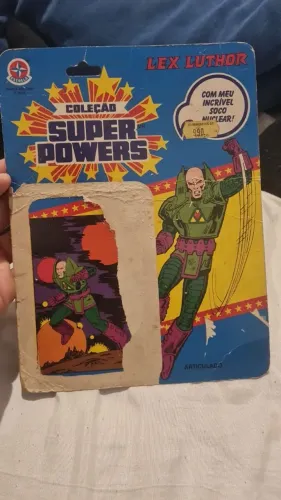 Super powers cartela lex estrela raro
