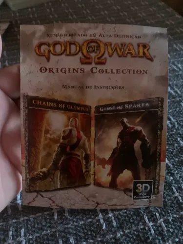 Manual God of War Oranges collection PS3