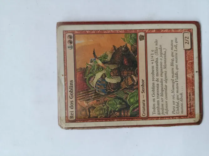 Carta Magic Rei dos Goblins