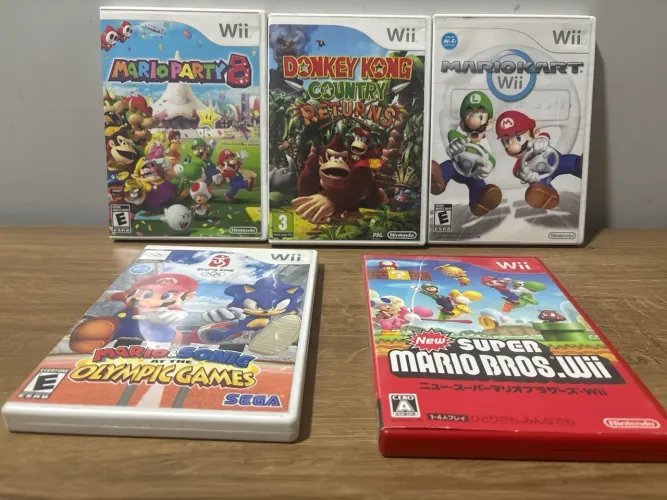 Coleção Mário Nintendo wi