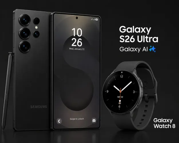 Galaxy s26 ultra + Galaxy 8 lte