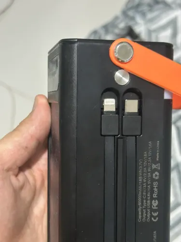 CARREGADOR PORTÁTIL SOLAR 50.000amp