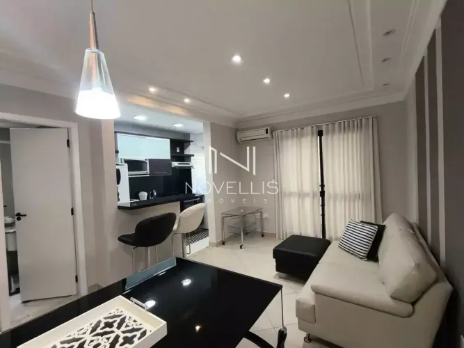 Apartamento mobiliado para alugar com um quarto no Jardim Aquarius em São José dos Campos/