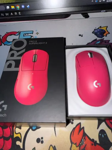 Mouse gamer Logitech GPRO Superlight 2 ROSA