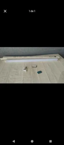 Luminária de led, luz de emergência 50cm