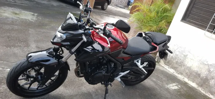 Cb500f vermelha 