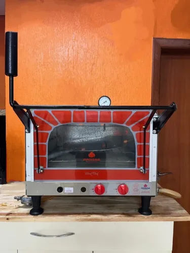 Forno a gás para pizza