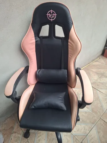 Cadeira Gamer TGT Heron - Preta e Rosa (TGT-HR-BPK01)