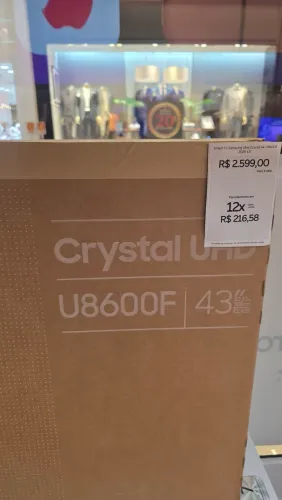 tv samsung 43" polegadas lacrada
