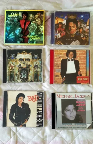 Coleção CDs Michael Jackson