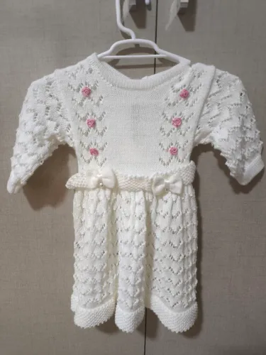 Vestido de bebê + meia calça