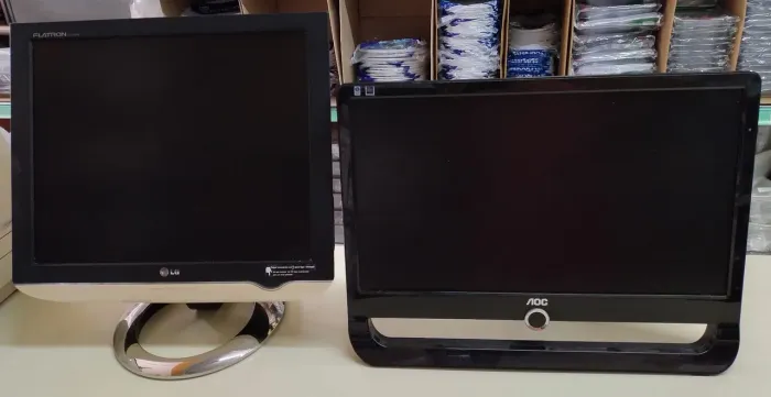 2 monitores para Pc LG e AOC 