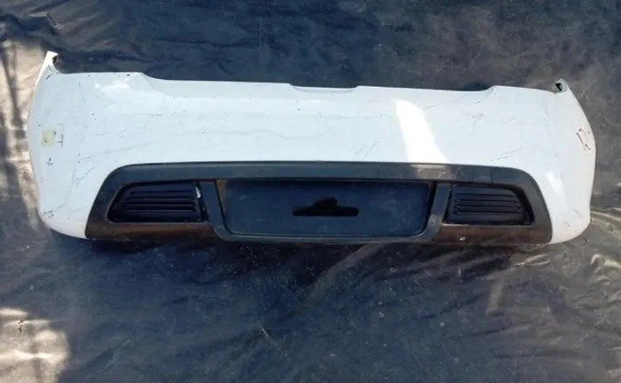 Parachoque Traseiro Peugeot 308 2013/2016 Branco c/ detalhe 