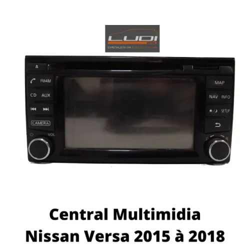Central Multimidia Nissan Versa 2015 à 2018