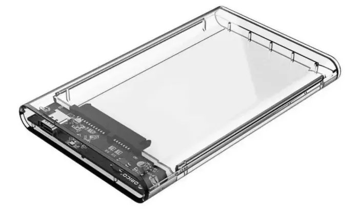 Case transparente 2.5 hd 3.0 velocidade 