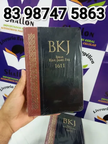 Bíblia BKJ 1611 Fiel - Ultra Slim Duotone (Fazemos Entrega)