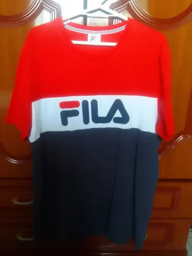 Camiseta Fila Letter Colors Masculina 
