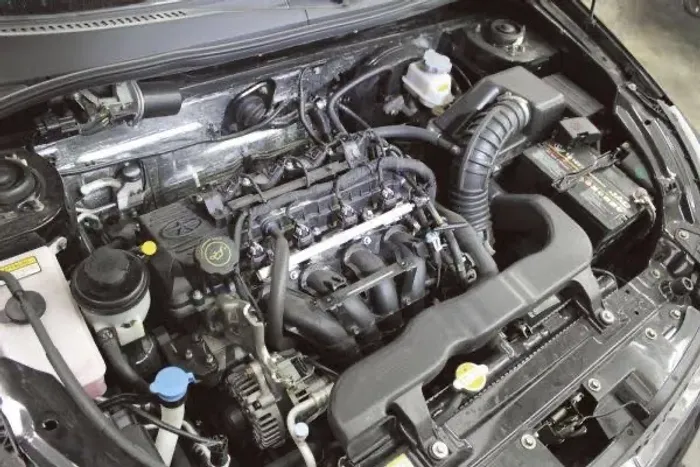JAC J3 VVT, Motor parcial.