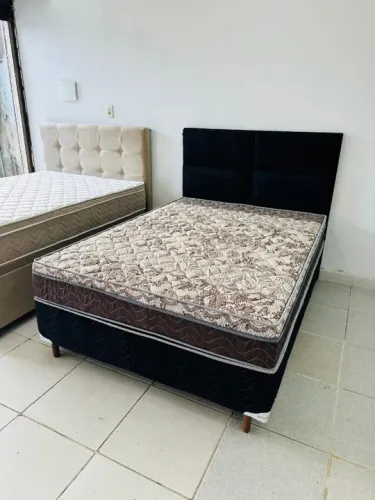 CAMA BOX DE CASAL, MOLAS ENSACADAS