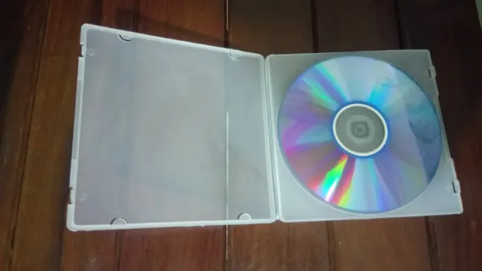 Box Estojo Case porta discos DVD/CD/Blu-Ray/Playstation (5 unidades)