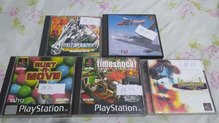Jogos PS1 Originais 