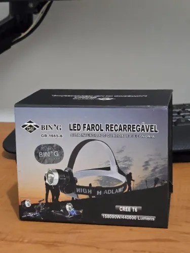 Farol Bike Bicicleta T6 Alta Luminosidade