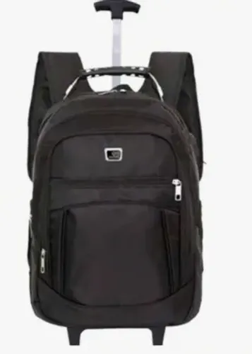 Mochila Unissex Com Carrinho para Viagem Cabo de Aço Reforçado Resistente Notebook  z821