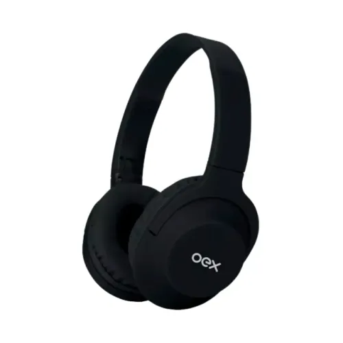 Headset Flow Conexão P2 Preto HS207 - Oex cod: 968