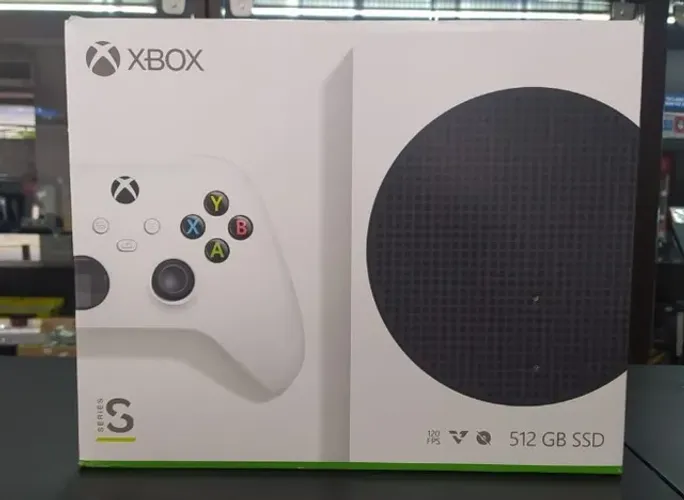 Xbox Series S 512SSD Branco Seminovo/01 Controle Original s/fio XboxSeriesS branco.