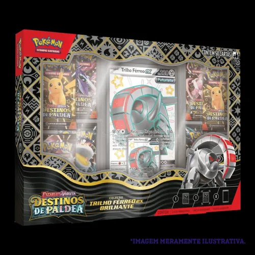 Box Pokémon Trilho Férreo EX Brilhante
