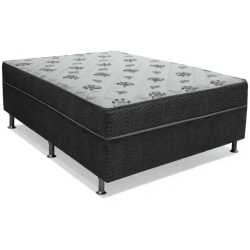 quarto cama colchao box casal ortobom 