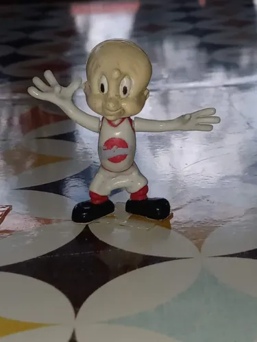 Boneco Hortelino Space Jam 1 1996 uniforme branco