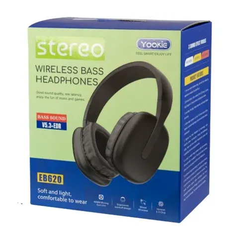 Fone De Ouvido Bluetooth Wireless Stereo Headphones EB620