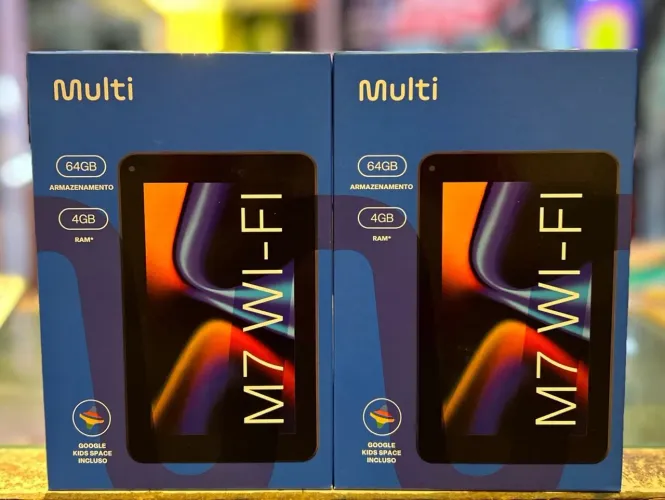 Tablet Multi M7 wi-fi 64GB/4 Preto
