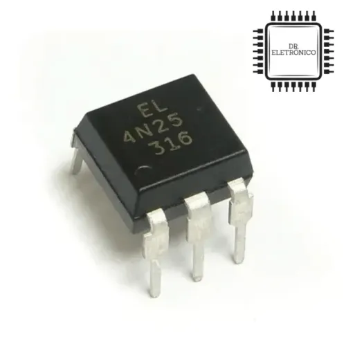 Circuito Integrado Optoacoplador 4N25