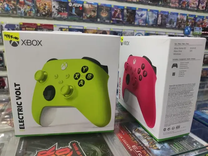 Controle original p/ Xb1, Xbox séries S/X , compatível smartphone, Smart-tv