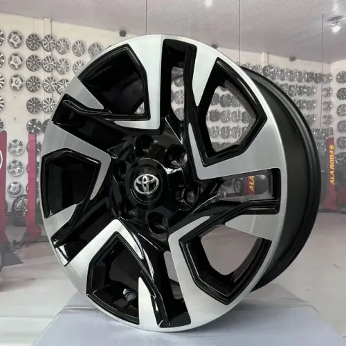 Jogo de Rodas Aro 18 KRMai S39 Toyota Hilux 6x139