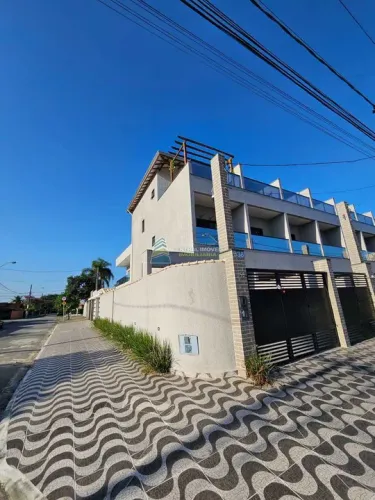 Casa de Condomínio com 3 dorms, Maracanã, Praia Grande - R$ 500 mil, Cod: 15617