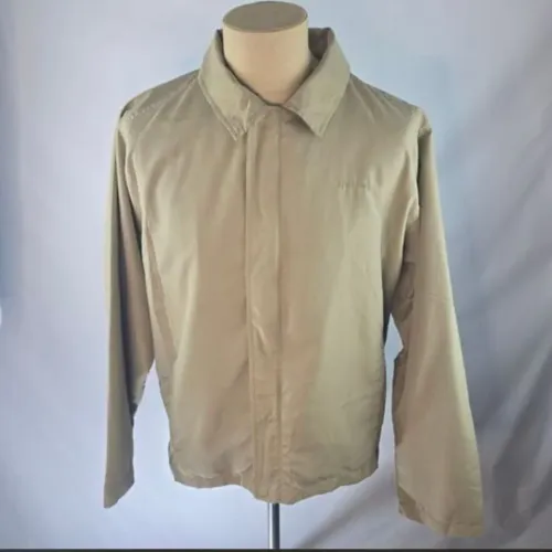 Jaqueta corta vento pierre cardin original tamanho M cor bege