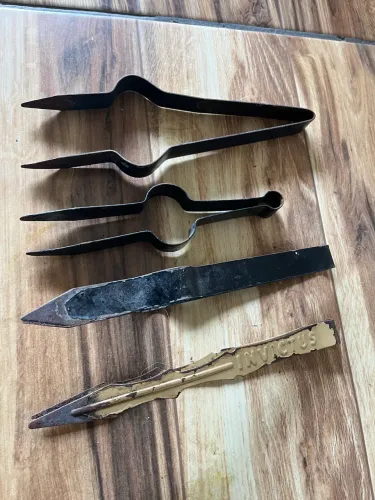 Quatro tenaz pinça ferreiro