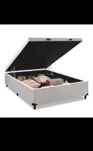 Cama Box com Baú casal por apenas 780$ FRETE GRATIS E PAGAMENTO SO entrega