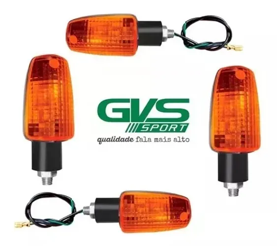 Piscas Cg Titan 125/150 GVS 4 Unid. Universal Plus
