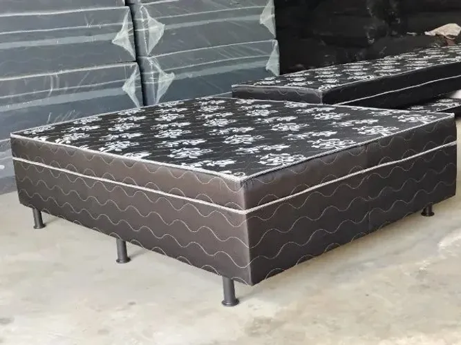 Cama box casal ortopédica nova